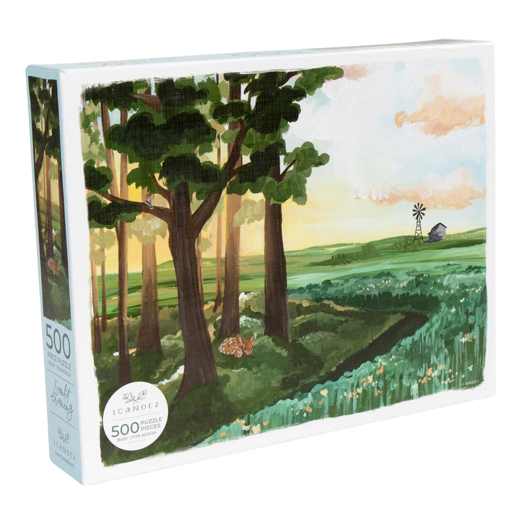 Sunlit Evening - 500pc Jigsaw Puzzle