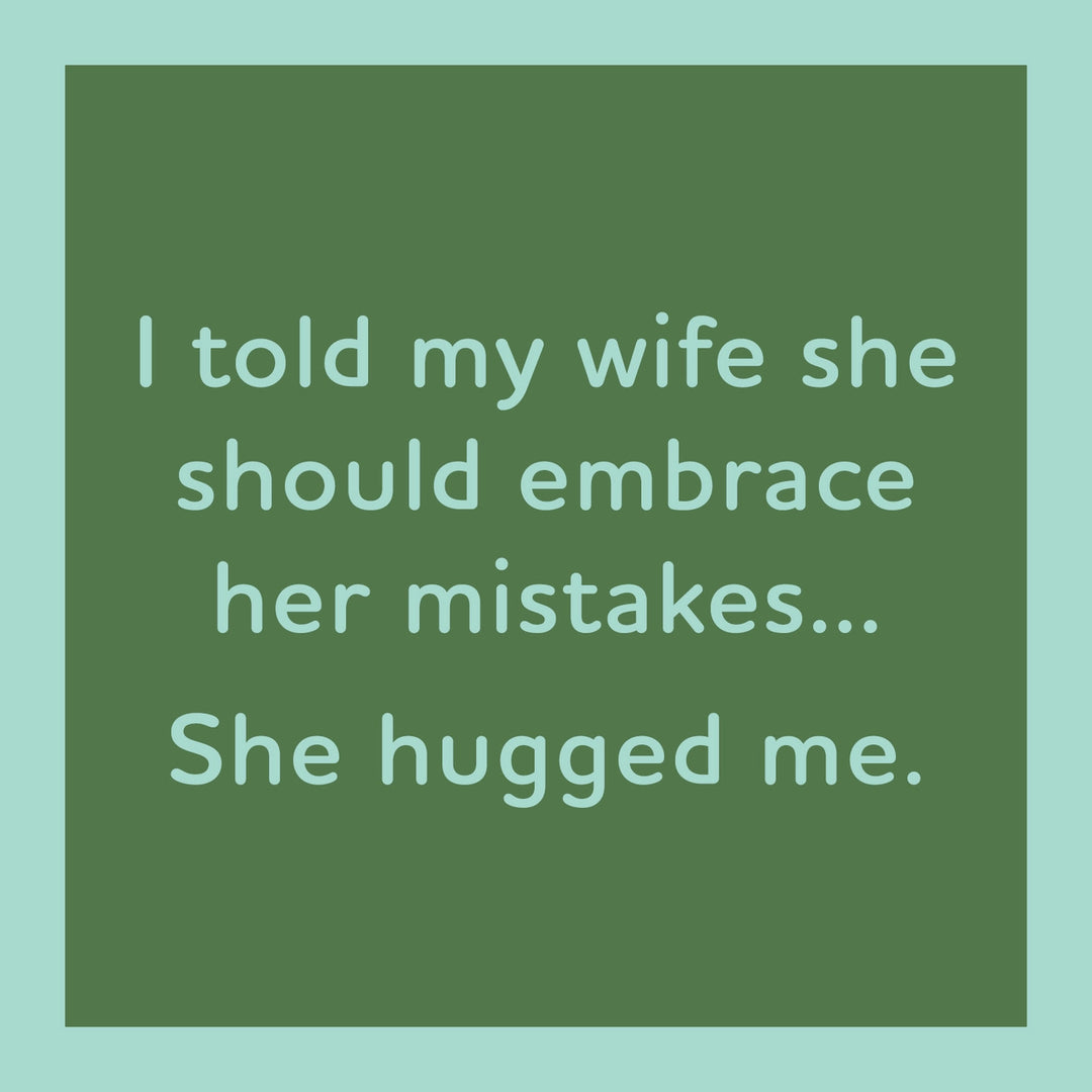 She Hugged Me Coaster