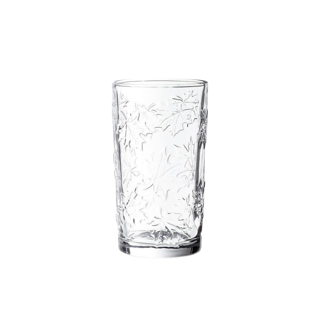 Maple Leaf Drinking Glass
