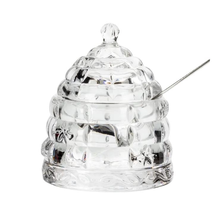Beehive Honey Pot with Lid