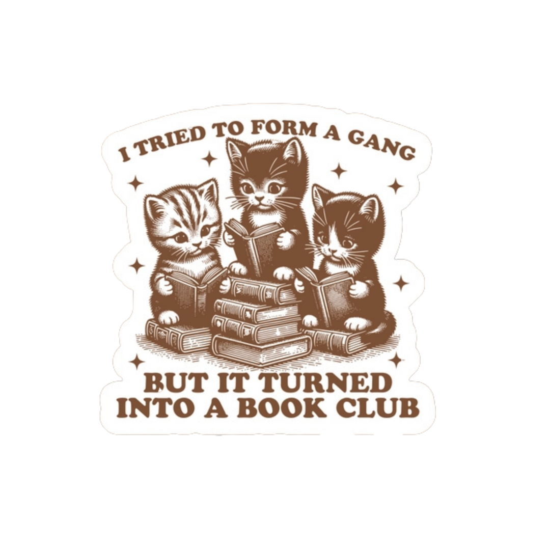 Book Club Bookish Sticker