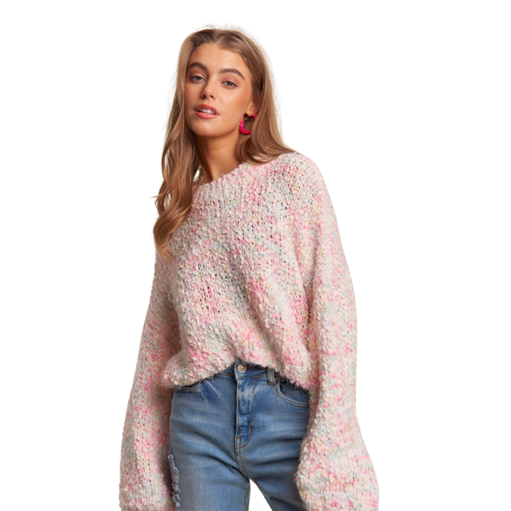Multicolor Sweater Top
