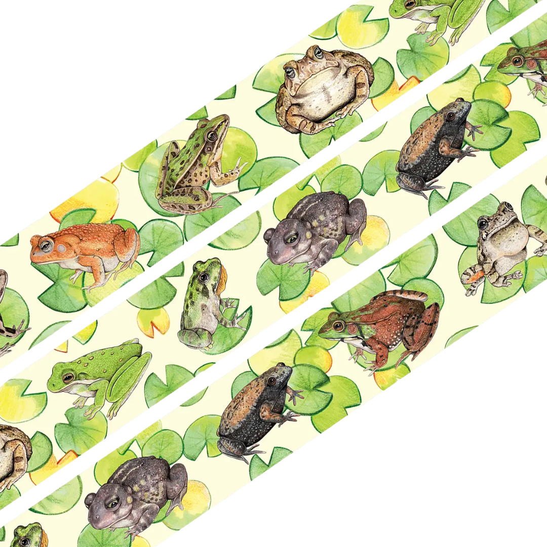 Frogs and Toads Washi Tape