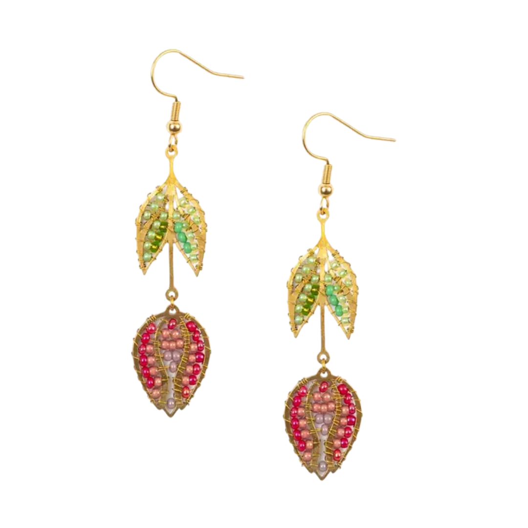 Hanging Tulip Earrings