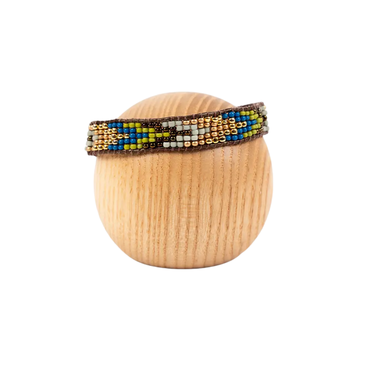 Golden Arrows Bead Bracelet