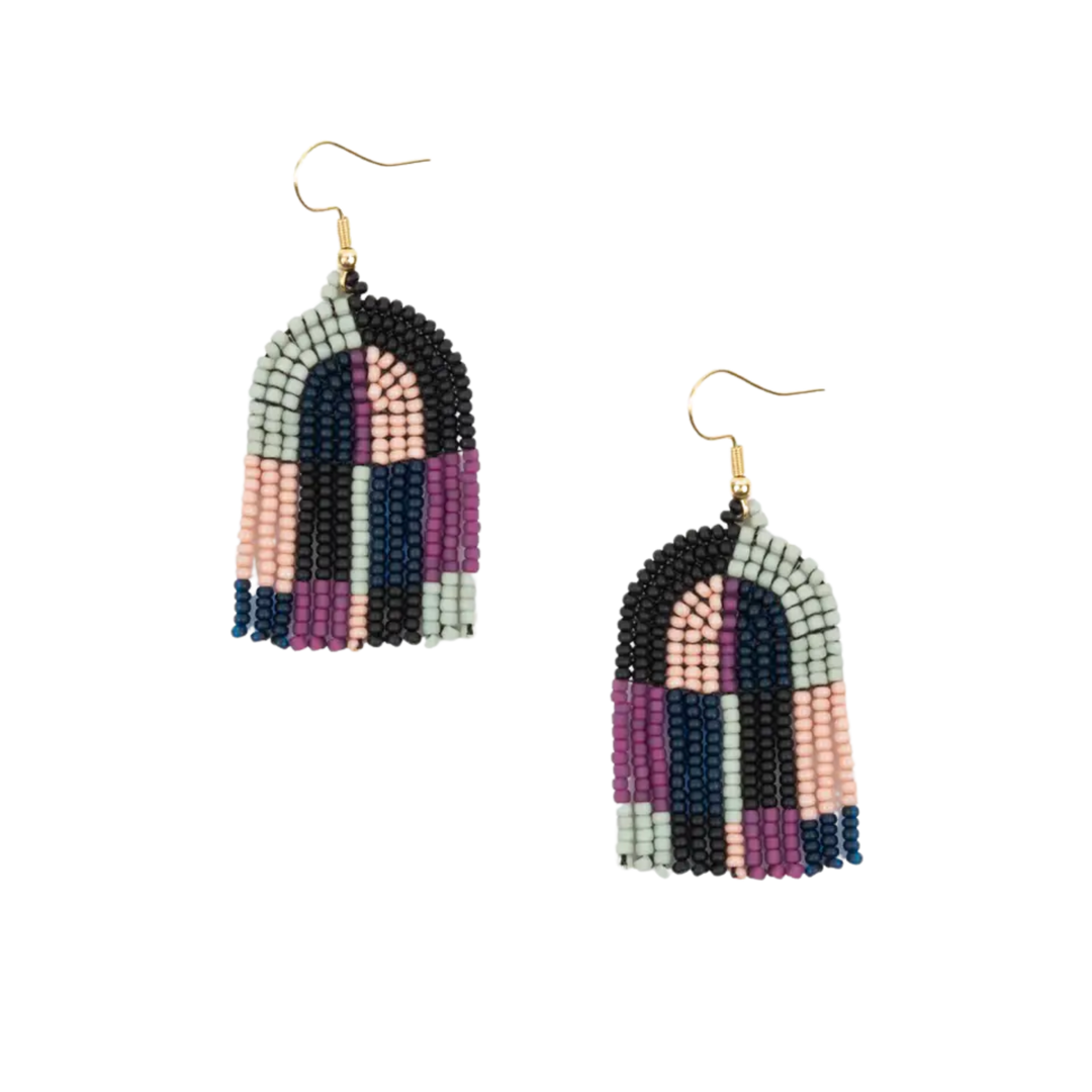 Patchwork Arco Earrings