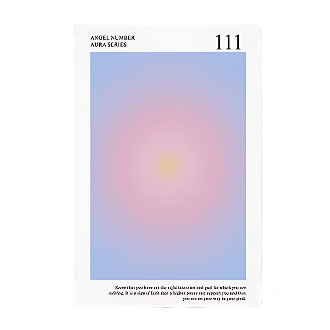 Positive Affirmation Aura Print