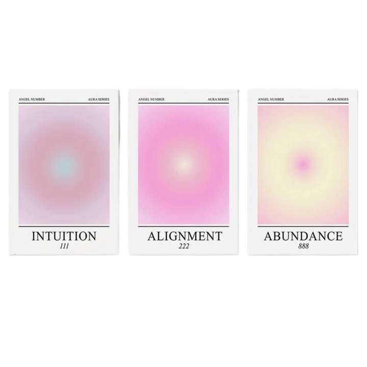 Aura Energy Spiritual Gradient Wall Art Print -18x24