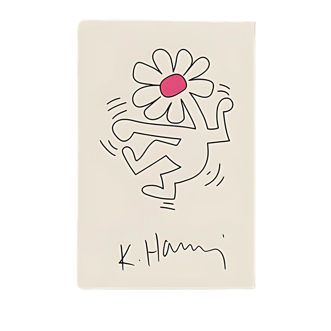 Keith Haring & Matisse Pink Poster Wall Art 8x10