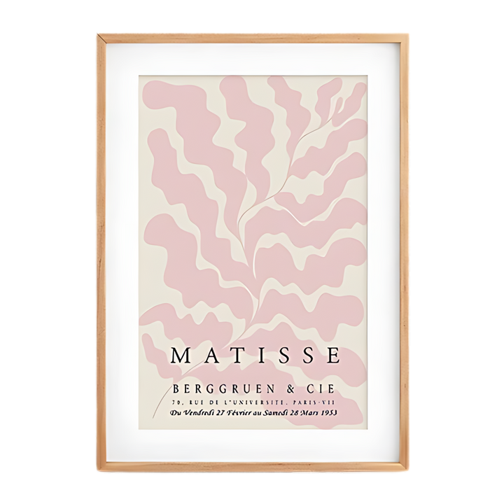 Blush & Beige Matisse Wall Art Print 18x24