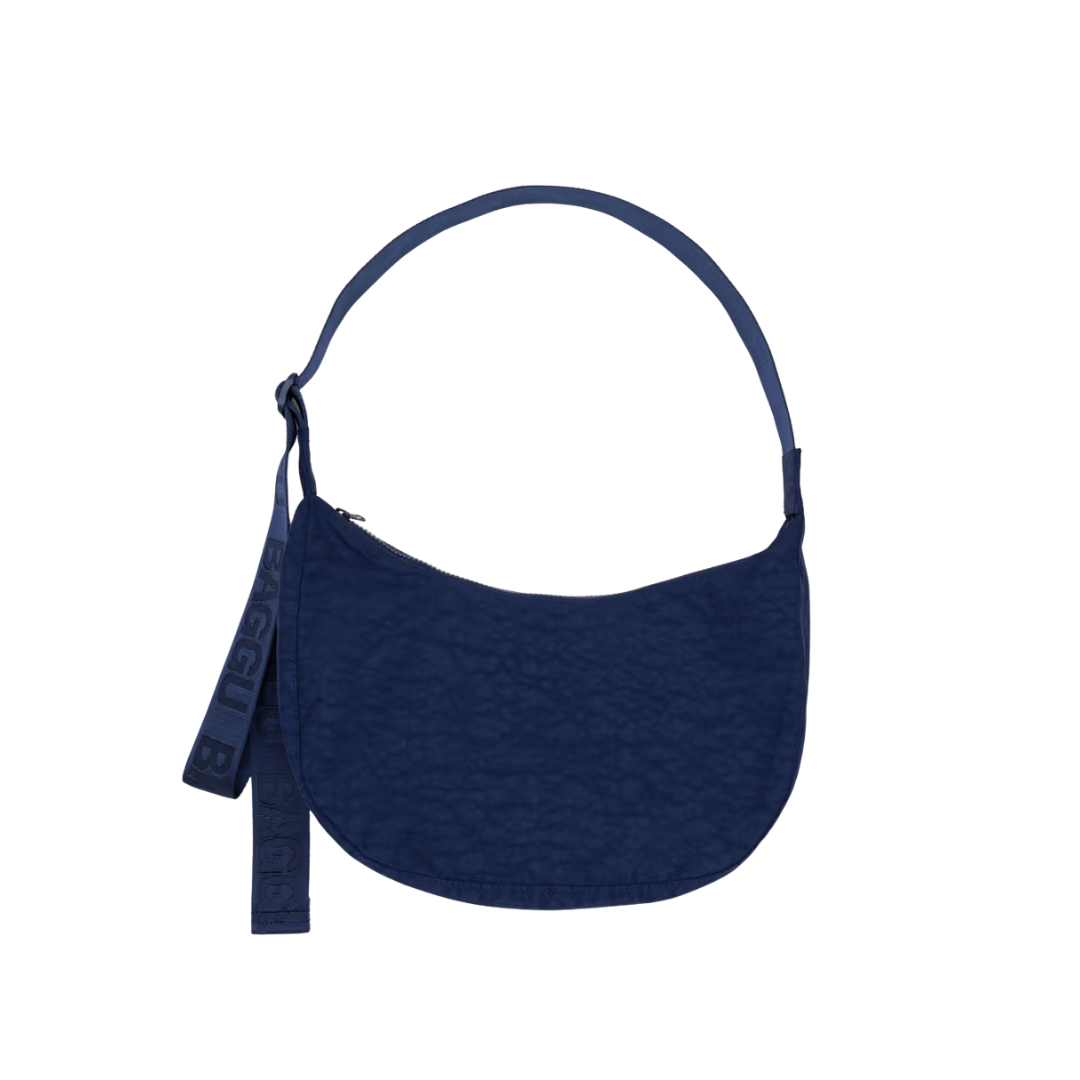 Medium Nylon Crescent Bag