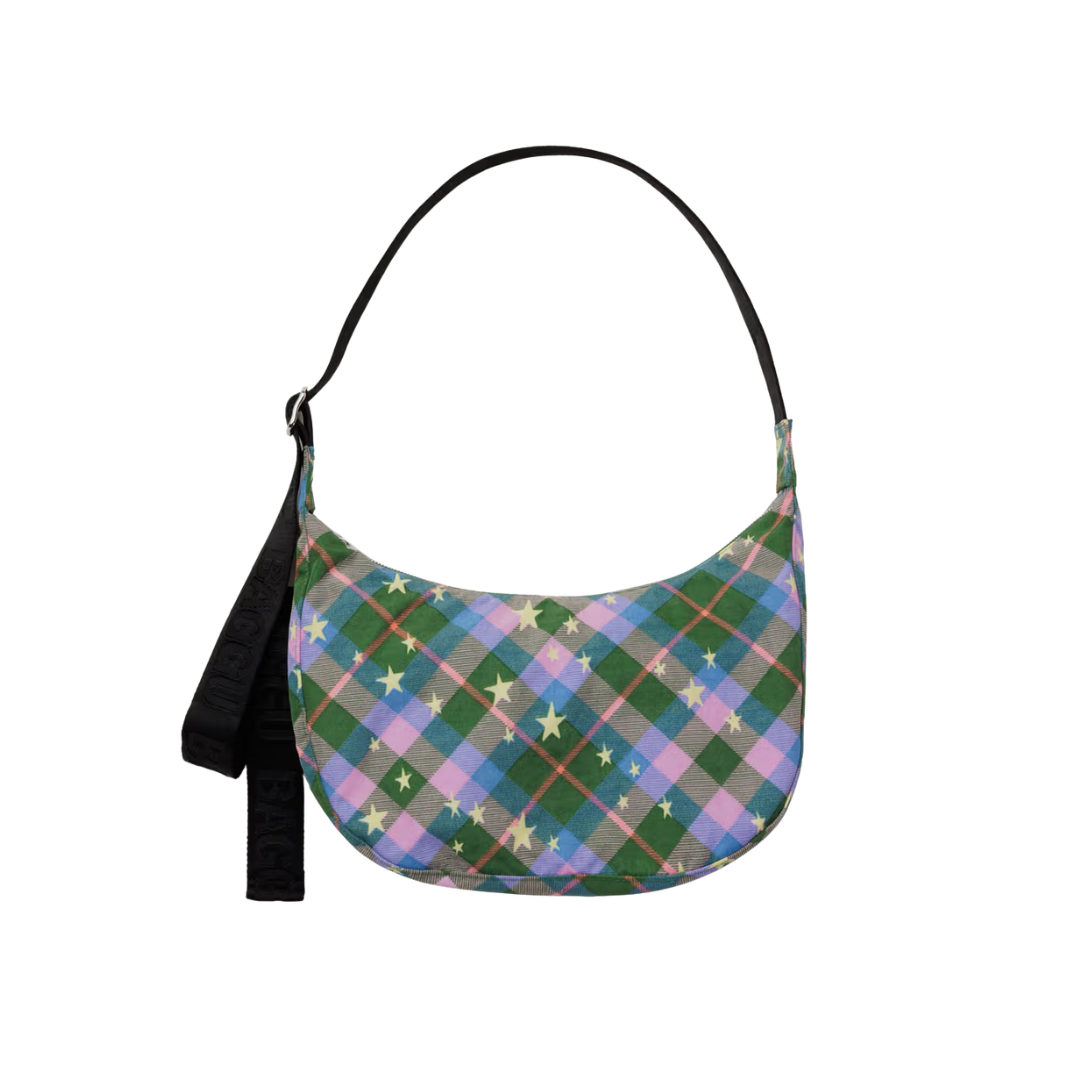 Medium Nylon Crescent Bag