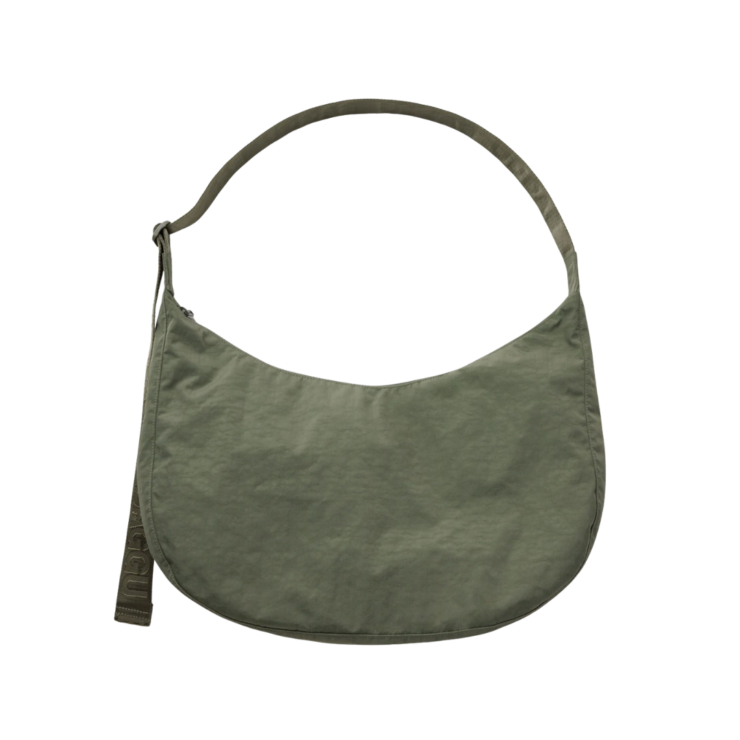 Large Nylon Crescent Bag