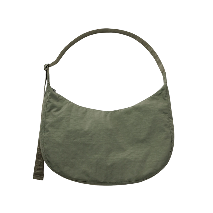Large Nylon Crescent Bag