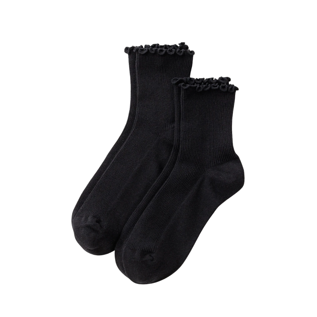 Lettuce Edge Sock Set of 2