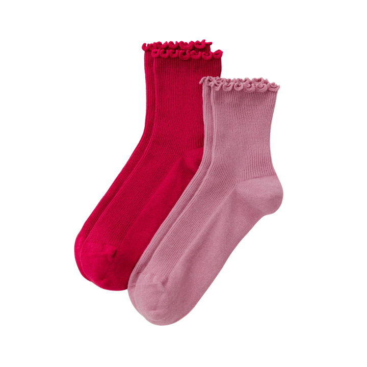Lettuce Edge Sock Set of 2