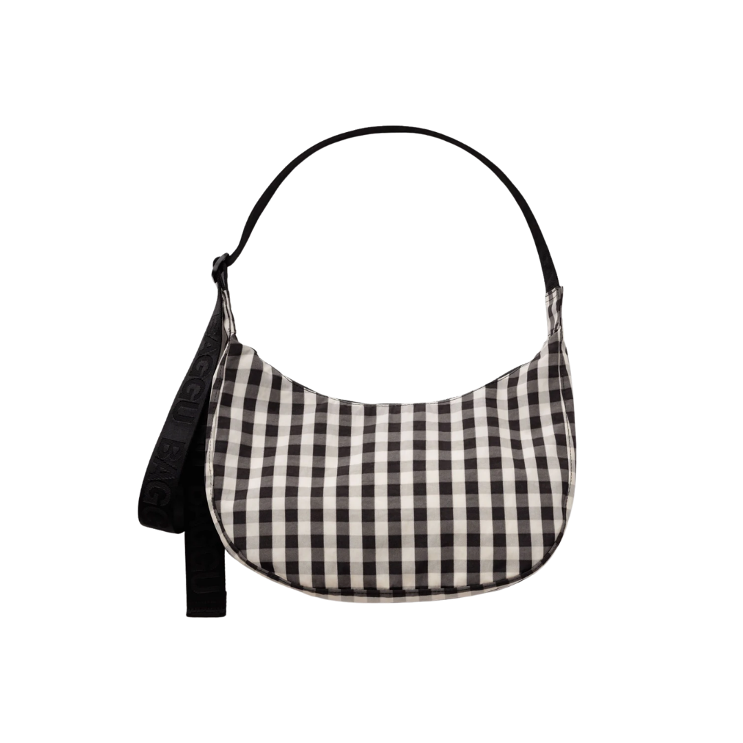 Medium Nylon Crescent Bag