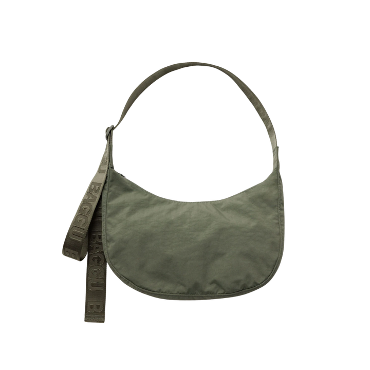 Medium Nylon Crescent Bag