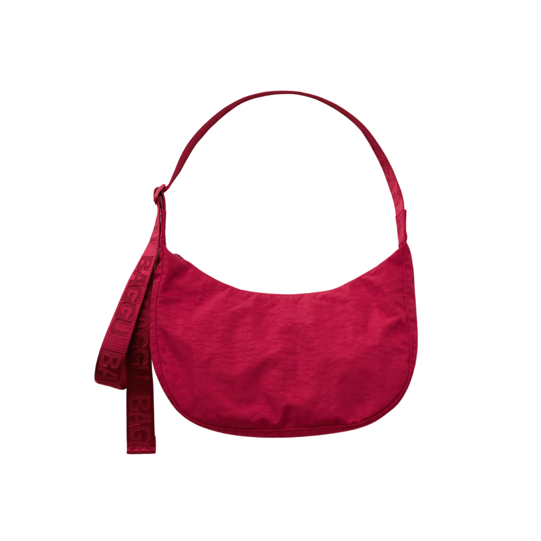 Medium Nylon Crescent Bag