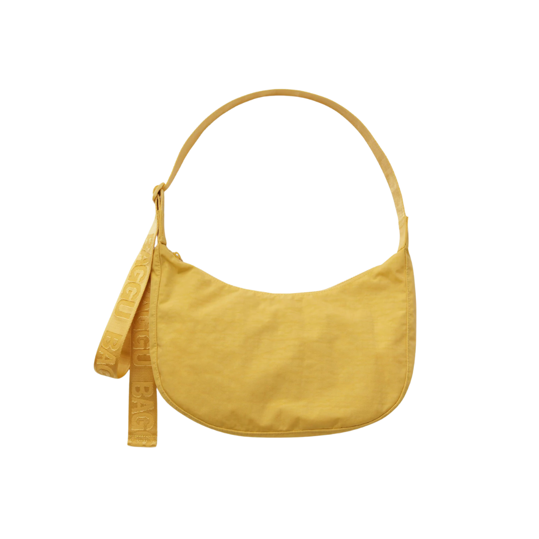 Medium Nylon Crescent Bag