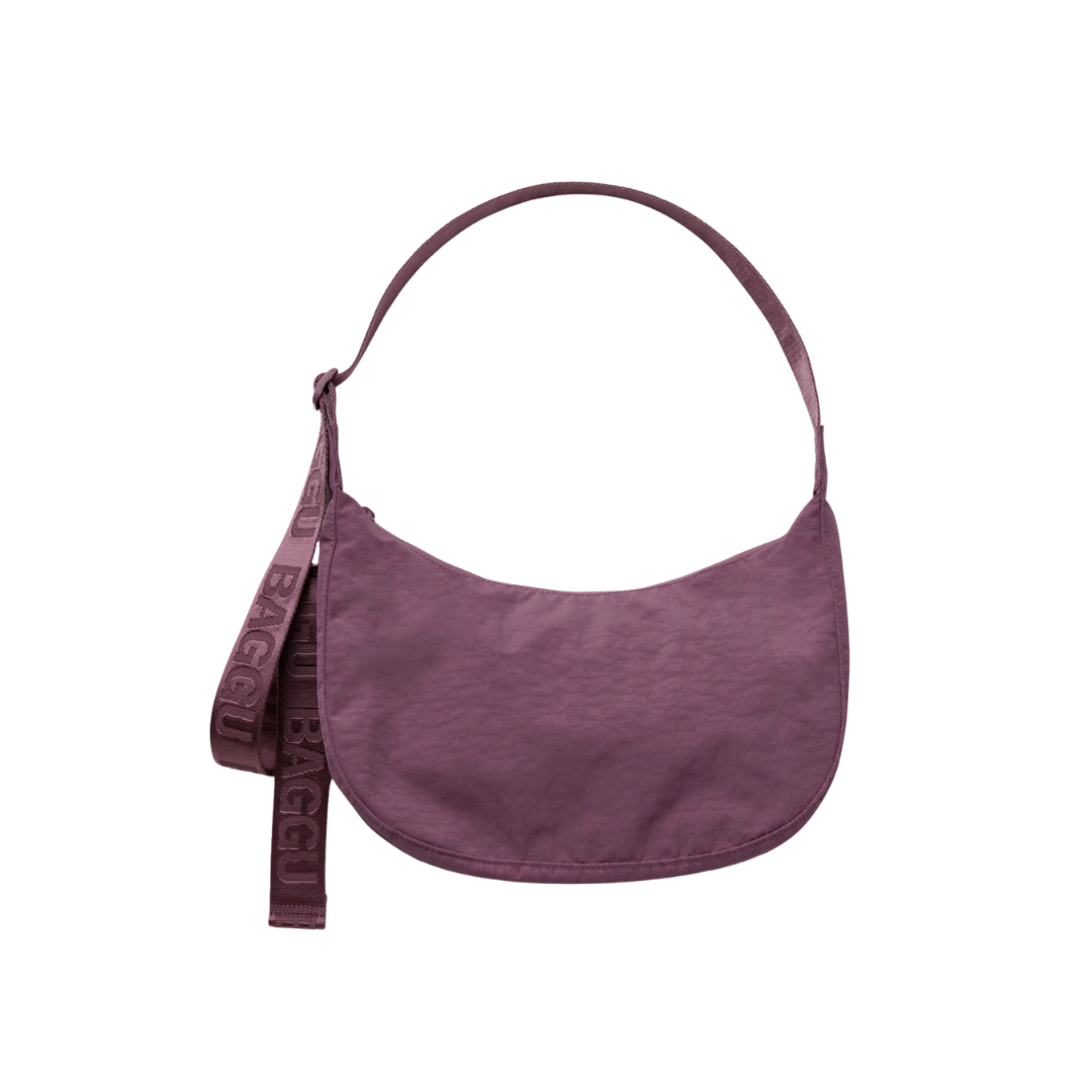 Medium Nylon Crescent Bag