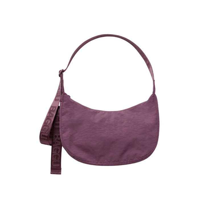 Medium Nylon Crescent Bag