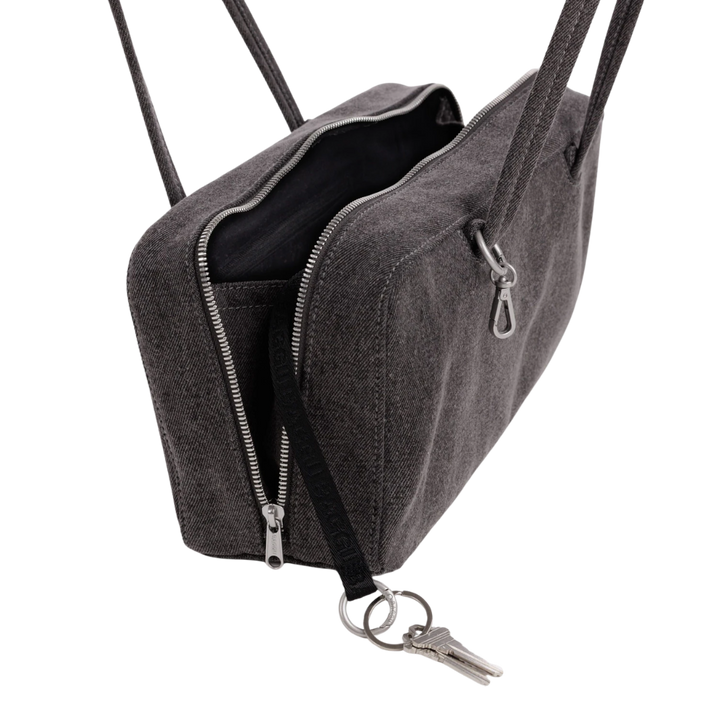 Denim Bowler Bag