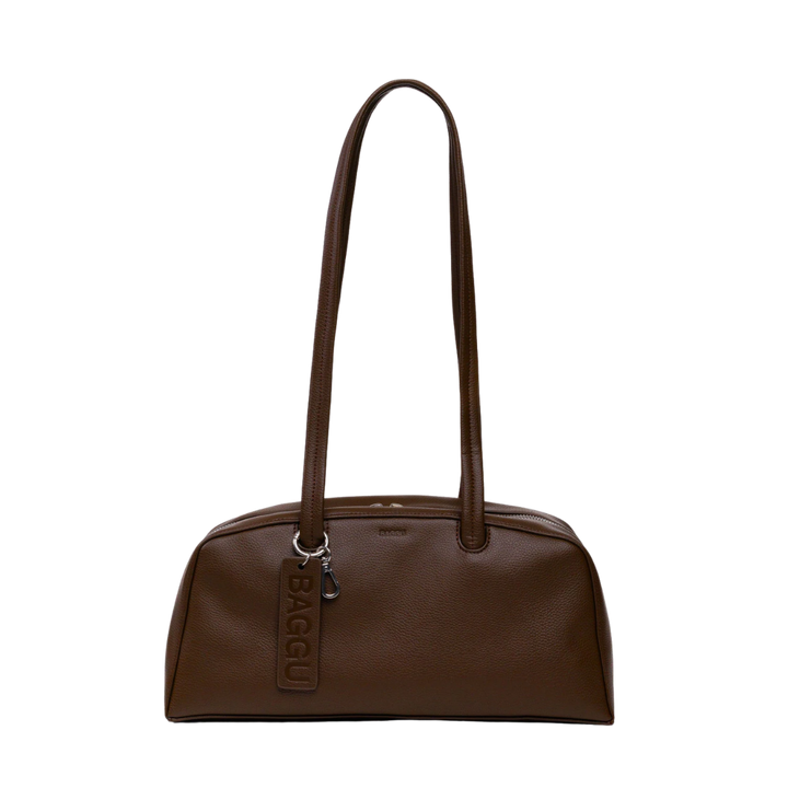 Recycled Leather Bowler Bag
