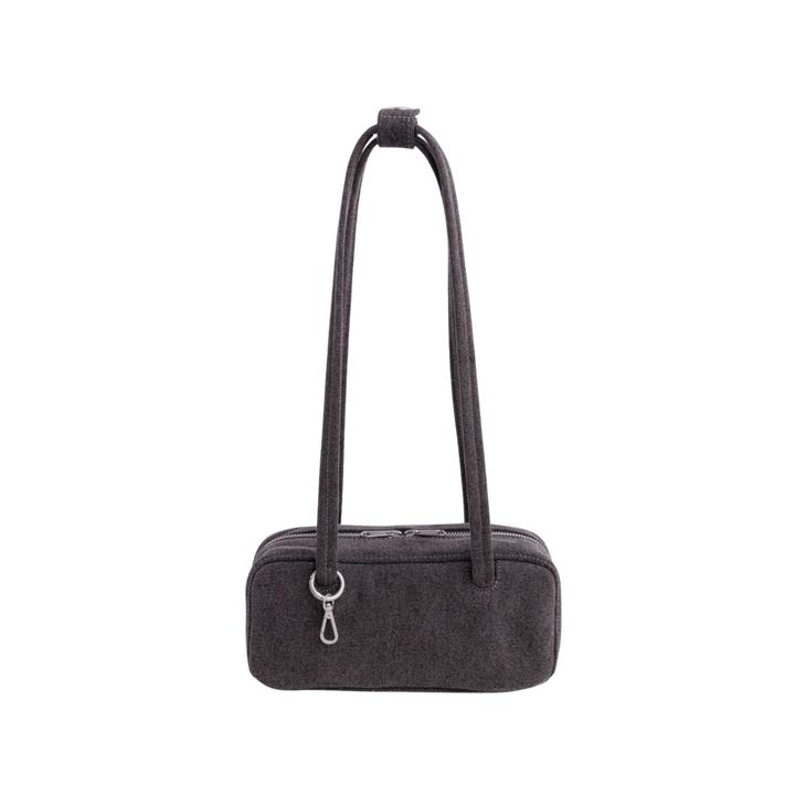 Small Denim Bowler Bag