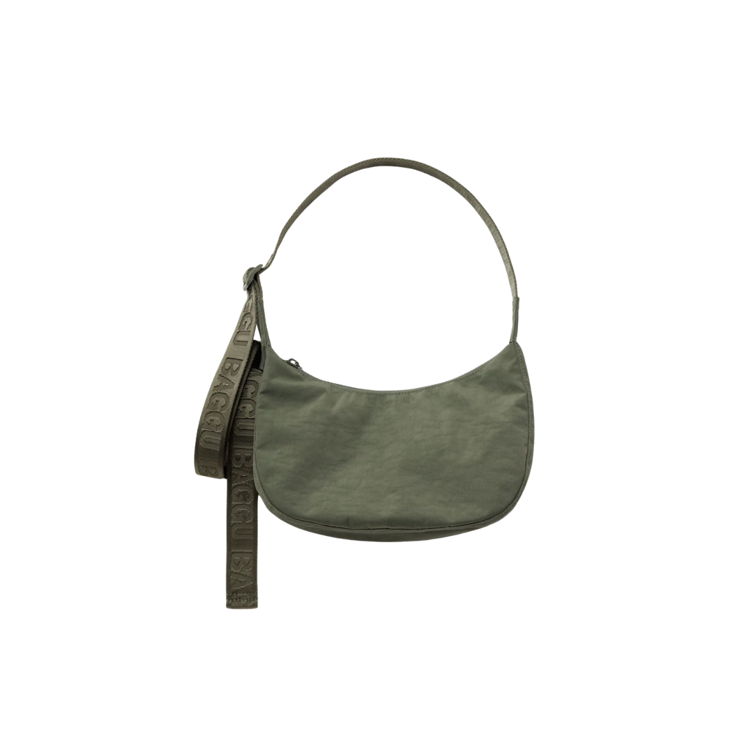 Small Nylon Crescent Bag