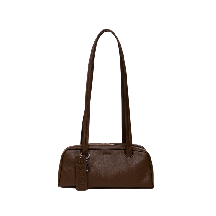 Small Recycled Leather Bowler Bag