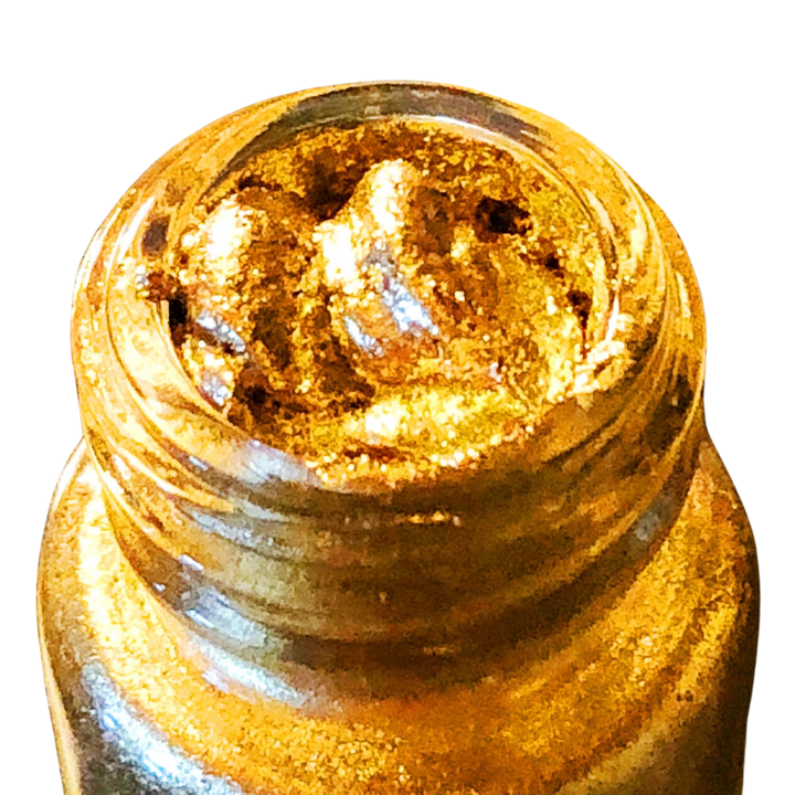 Tiny Glass Jars of Color