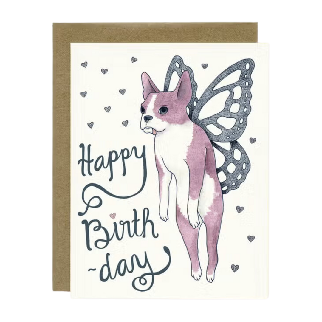 Bossie Faerie Birthday Card