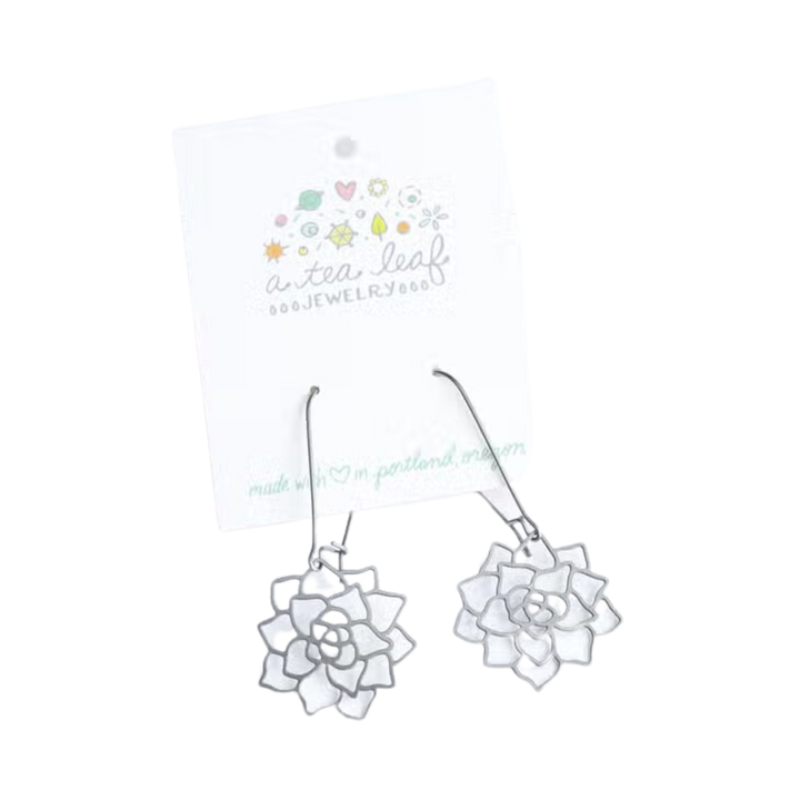 Succulent Earrings
