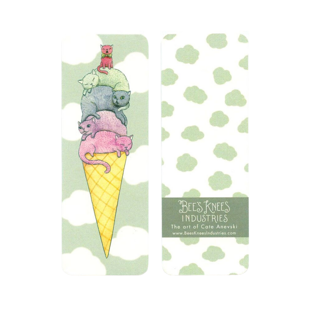 Ice Cream Cats Bookmark