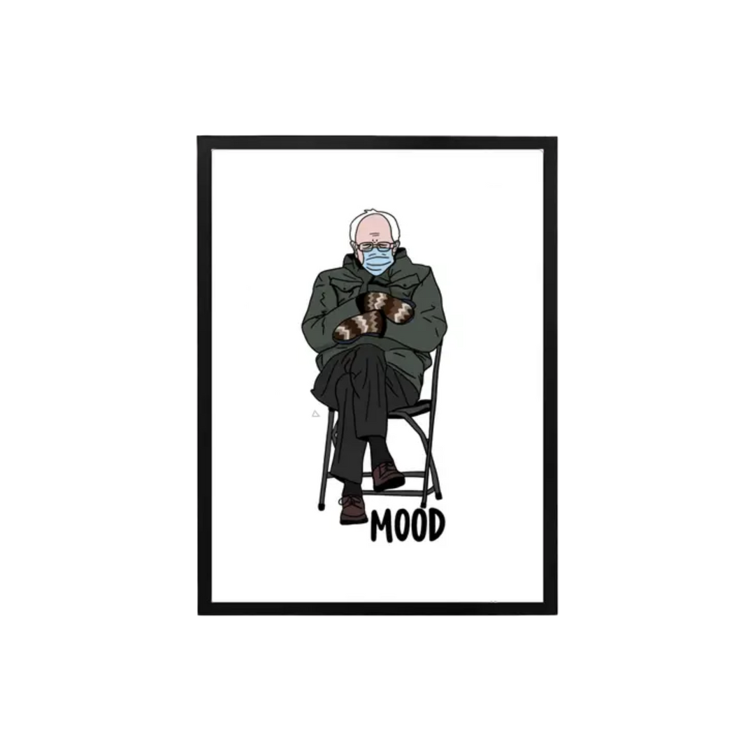 Bernie Sanders Mood Print