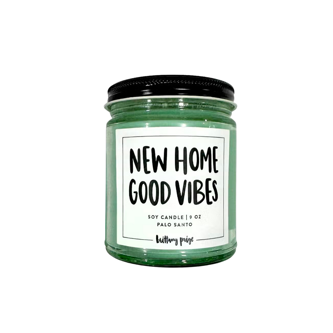 New Home Good Vibes Candle