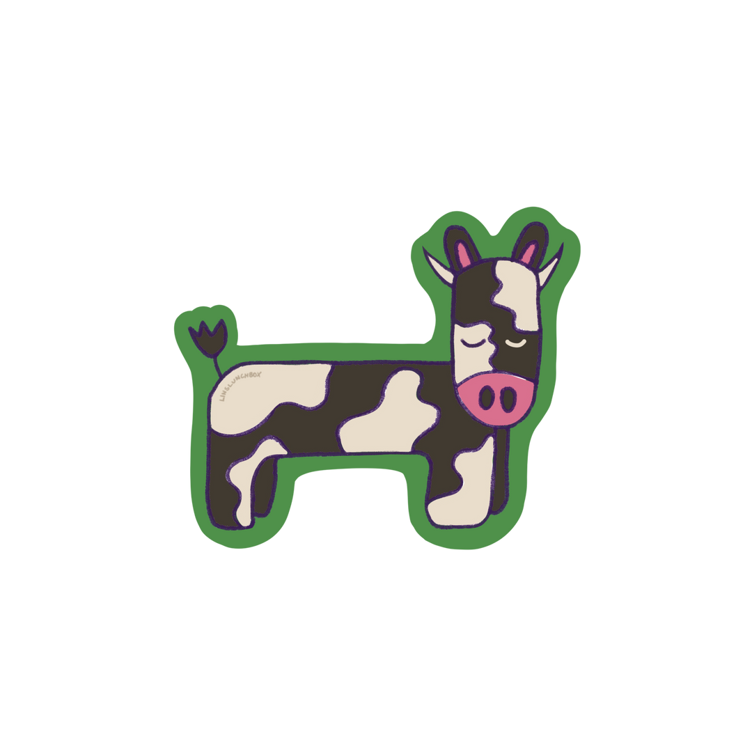 Cally the Cow Sticker
