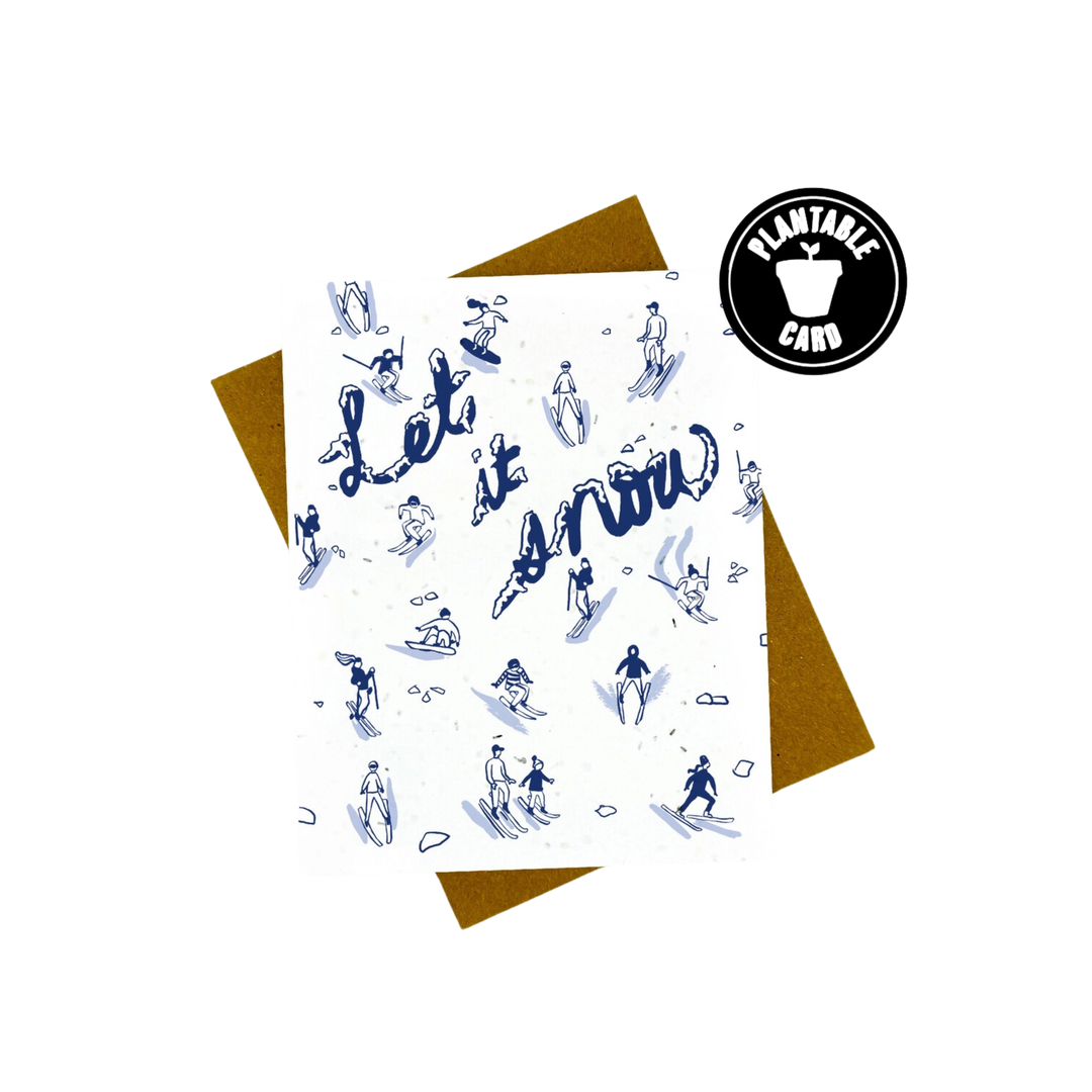 Let It Snow Card