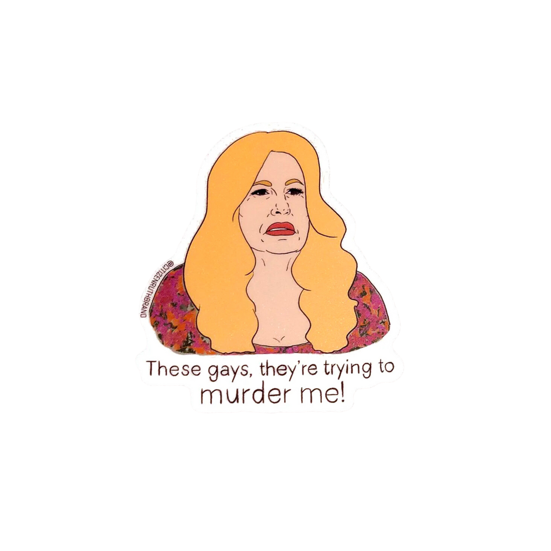 Tanya and the Gays Sticker