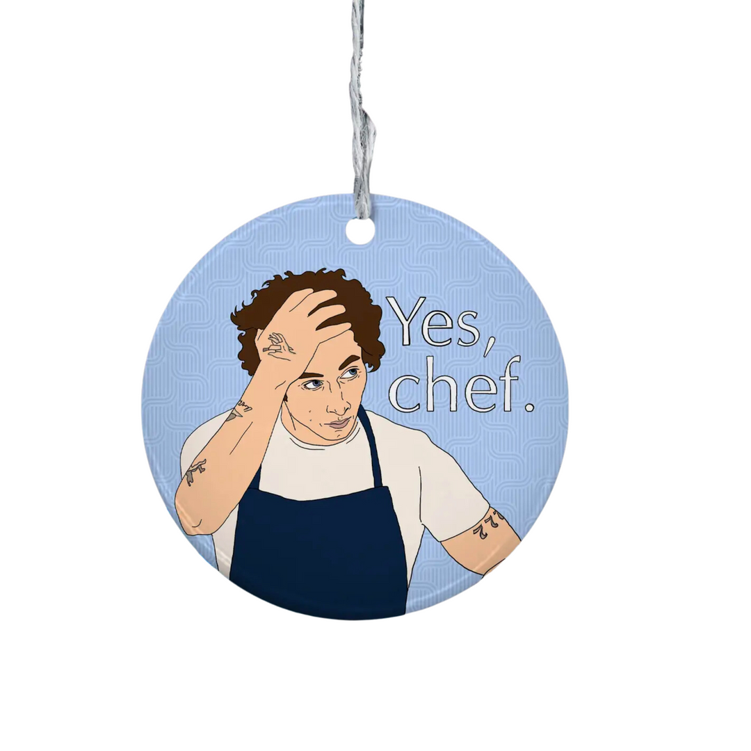 The Bear "Yes Chef" Ornament