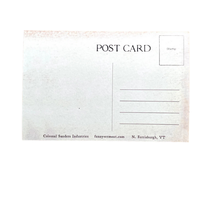 Vermont Cheddar Postcard