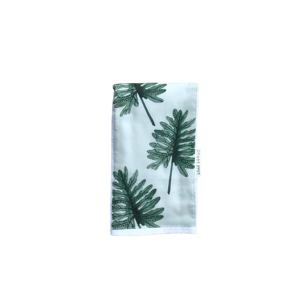 Laua'e Fern Burp Cloth