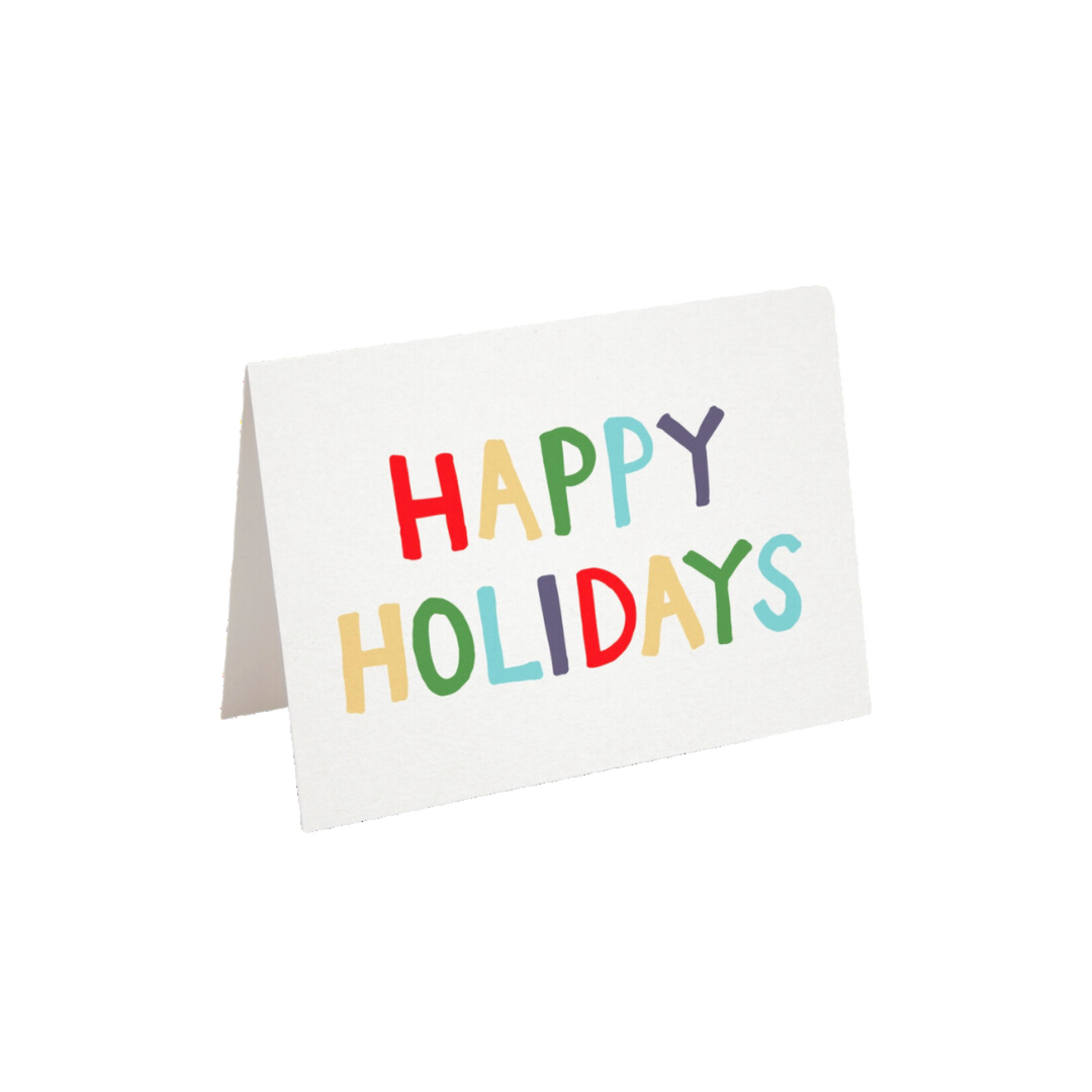 Happy Holidays, Holiday Greeting Card