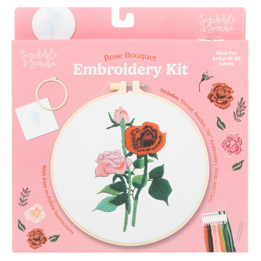 Embroidery Kit - Roses