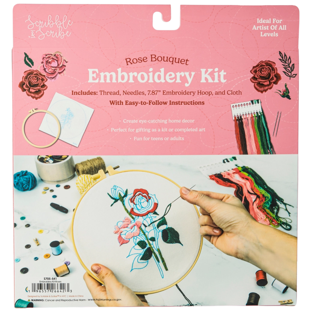 Embroidery Kit - Roses