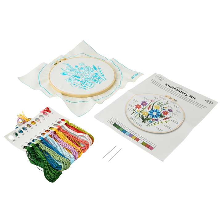 Embroidery Kit - Wildflowers
