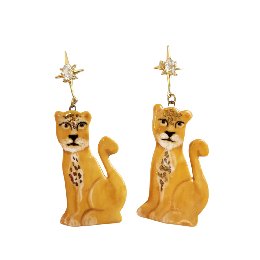 Leo Statement Earrings