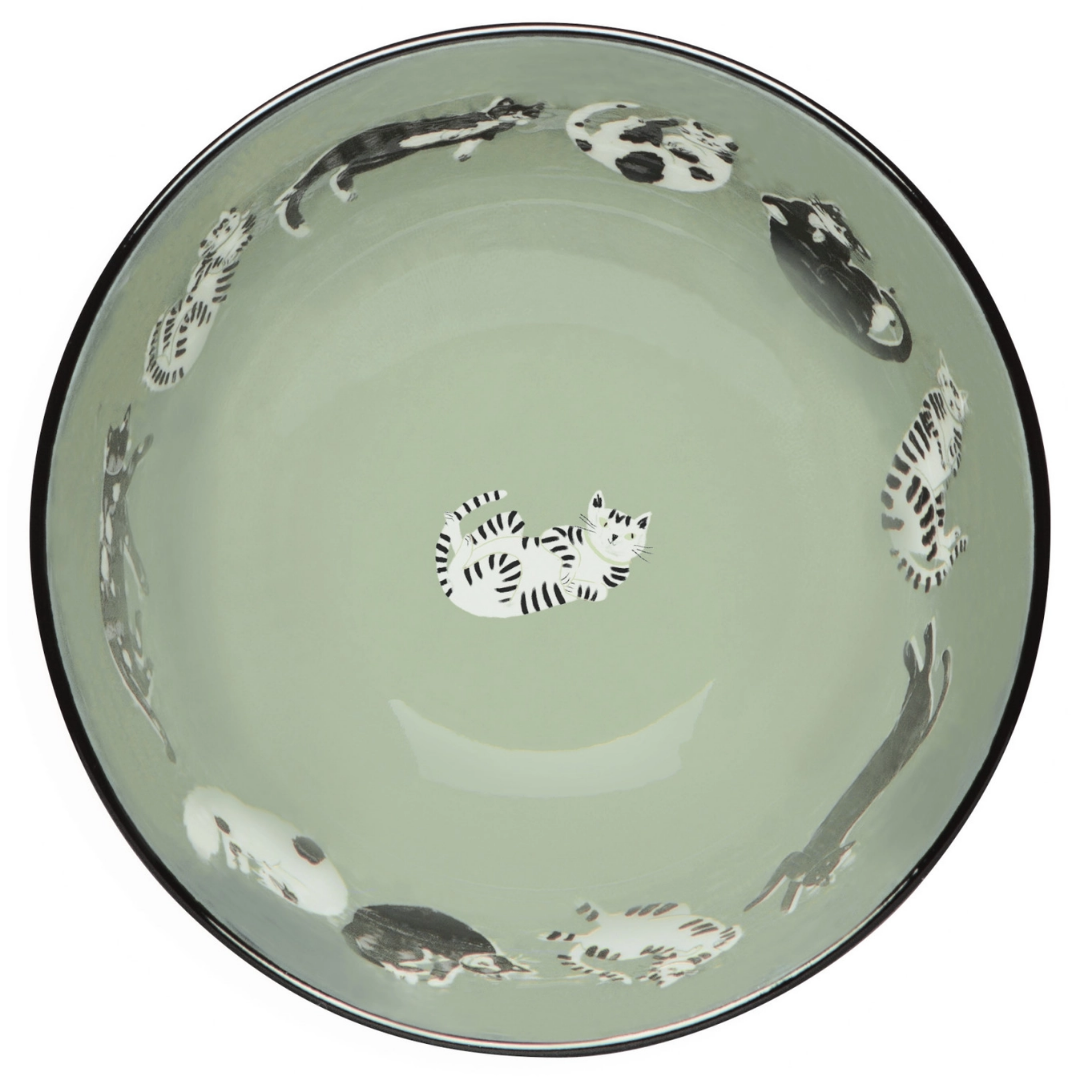 Meow & Furever Bowls Set of 4 Assorted