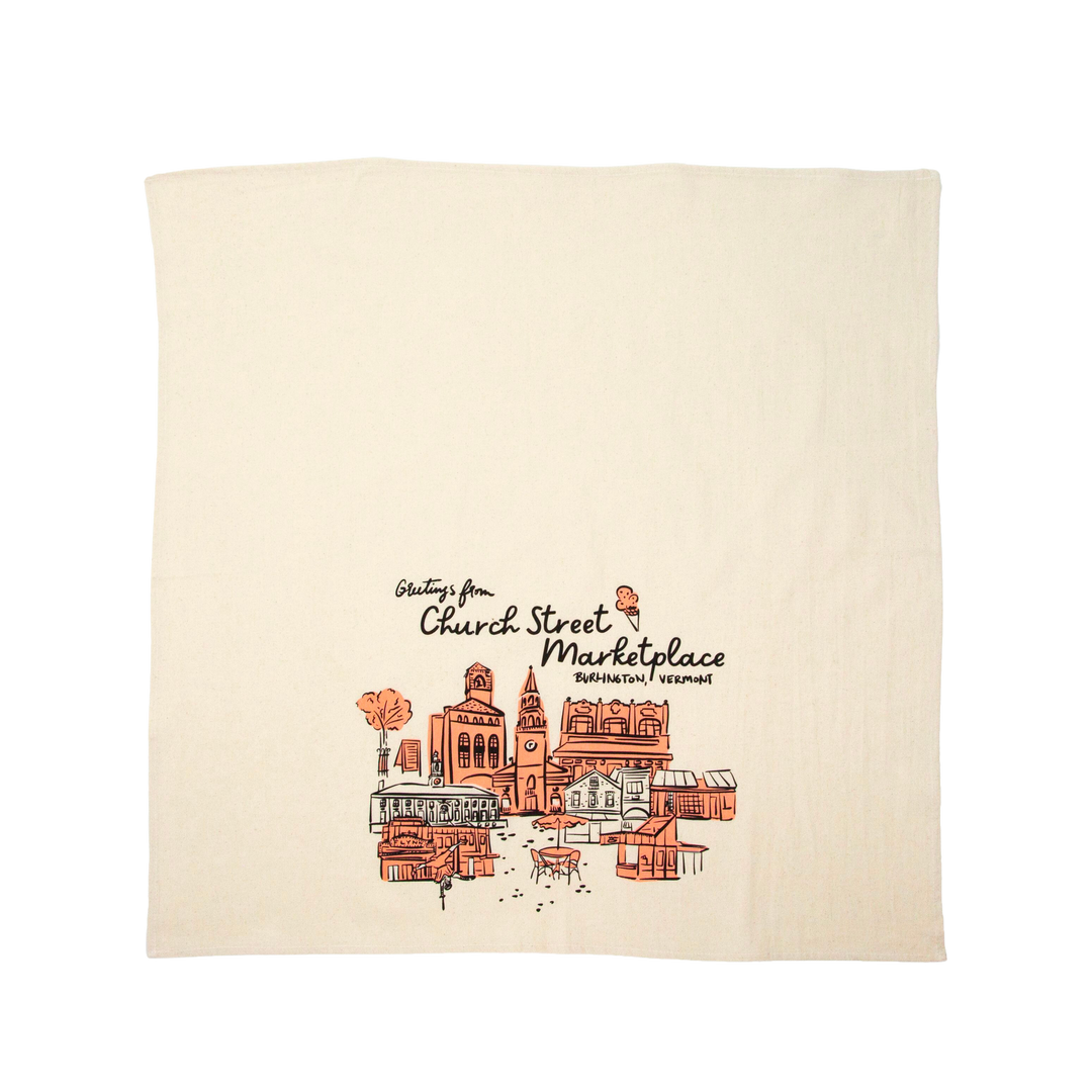 Church Street Marketplace Tea Towel 2